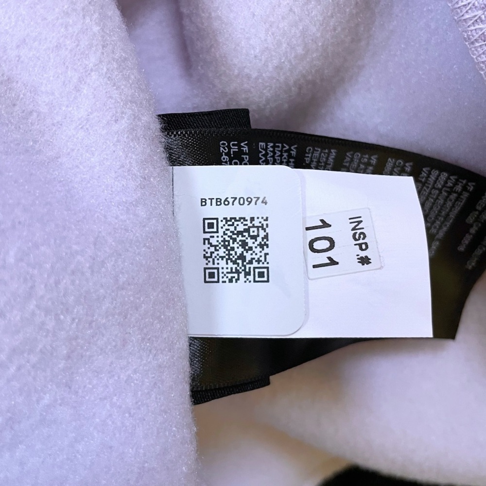 The North Face Women’s Plus Denali Lavender Fog Jacket - Picture 7 of 11